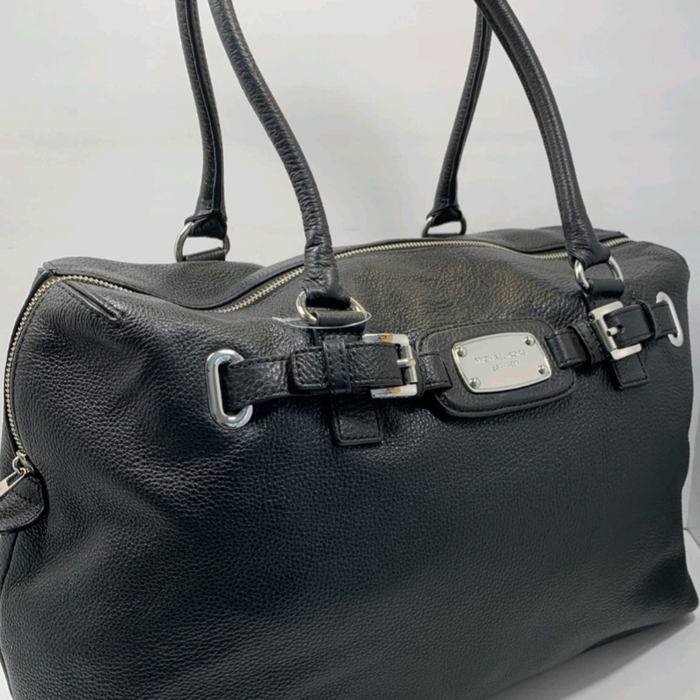 Michael Kors Black Leather Handbag - Picture 2 of 14